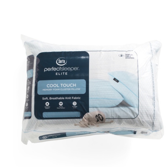 SERTA PERFECT SLEEPER ELITE
2pk Made In Usa Cooling Cluster Pillows - Picture 1 of 2